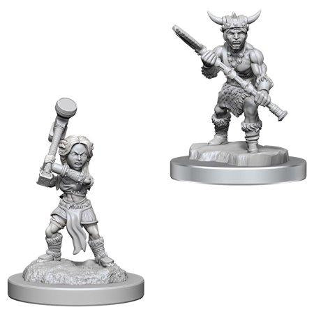 Wizkids WZK90412 20 mm Dungeons & Dragons Nolzurs Marvelous W18 Halfling Barbarians Miniatures Set