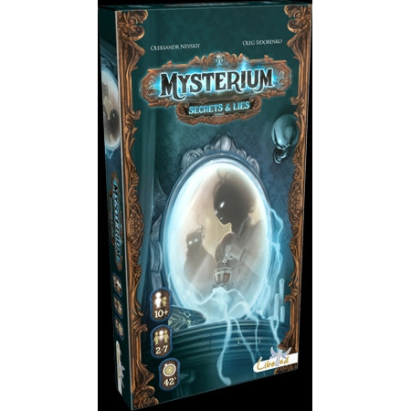 Mysterium Secrets & Lies Board Game Expansion | Cooperative Board Game for Adults and Kids | Mystery Board Game | Ages 10 and Up | 2-7 Players | Average Playtime 42 Minutes | Made by Libellud