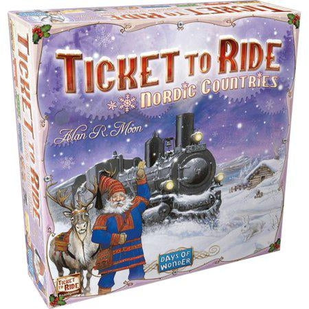 Ticket to Ride Nordic Countries Strategy Board Game for Ages 8 and Up asmodee