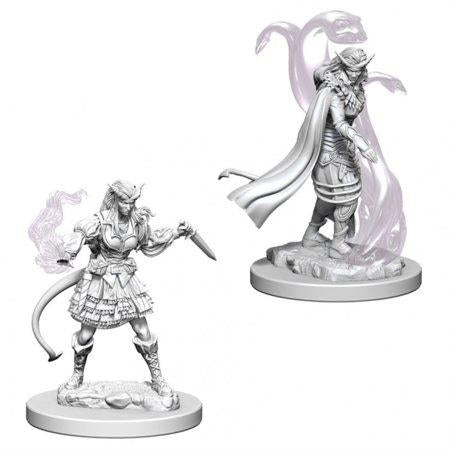 Neca D&D Nolzur's Marvelous Unpainted: Tiefling Female Sorcerer