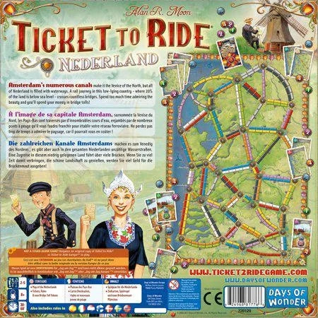 Ticket to Ride Game: Nederland Map Collection