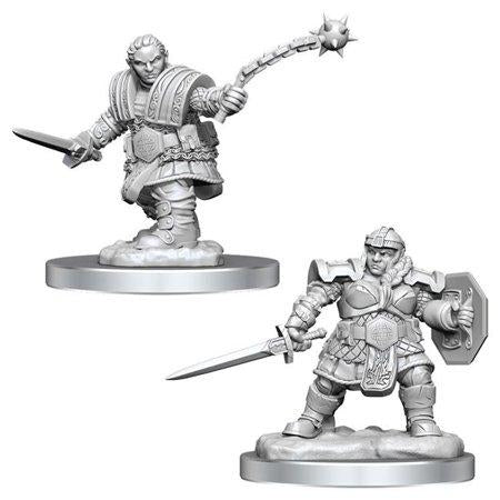 Wizkids WZK90406 Dungeons & Dragons Nolzurs Marvelous Dwarf Fighter Female W16 Miniatures