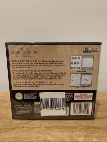 More Brain Training with Dr. Kawashima. How Old is Your Brain