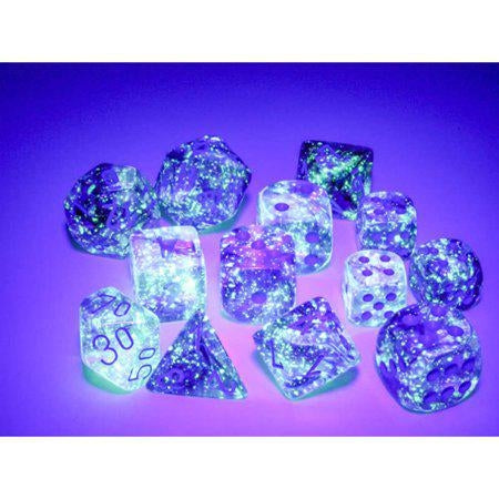 Chessex Nebula Nocturnal/Blue Polyhedral 7-Die Set